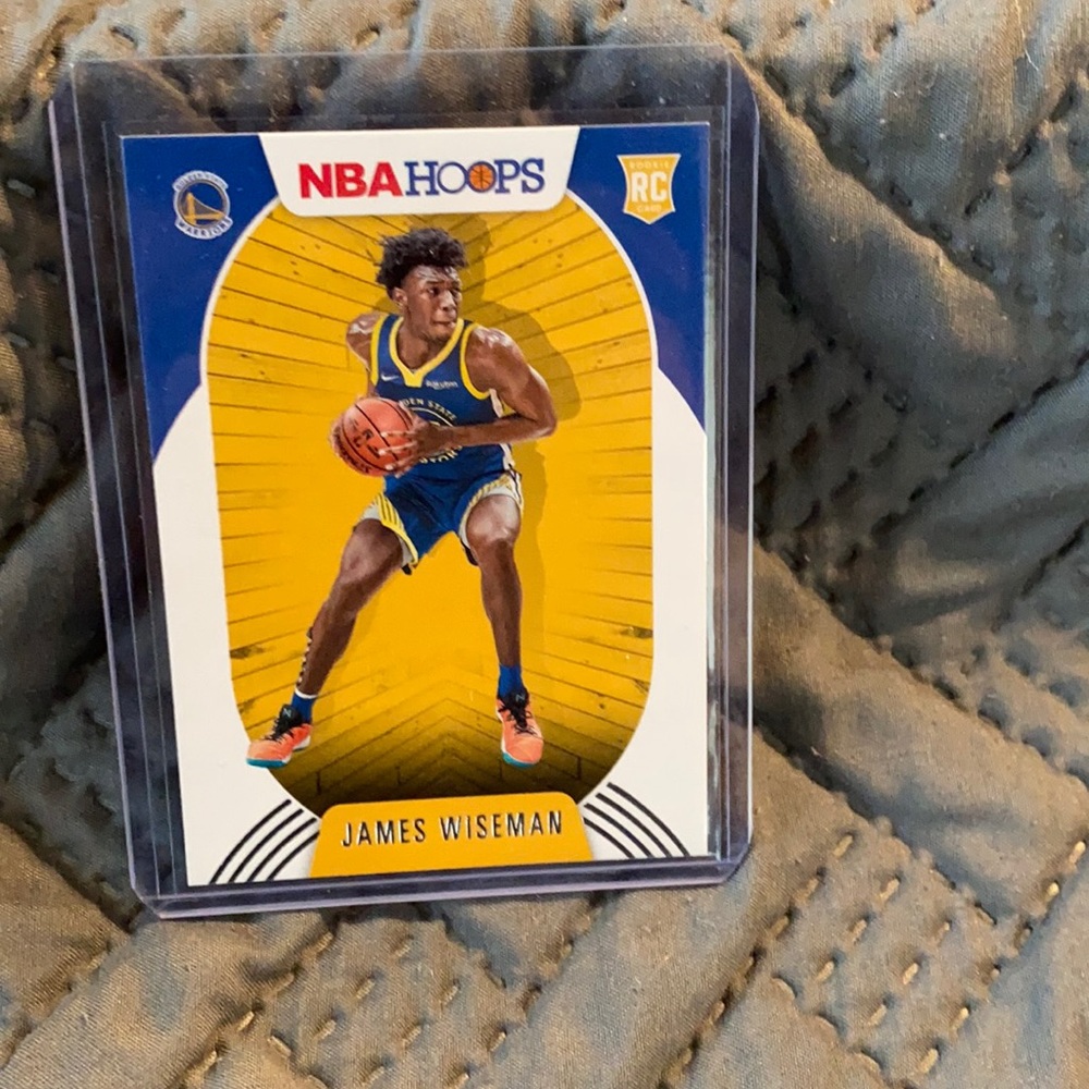 James wiseman nba hoops rookie card